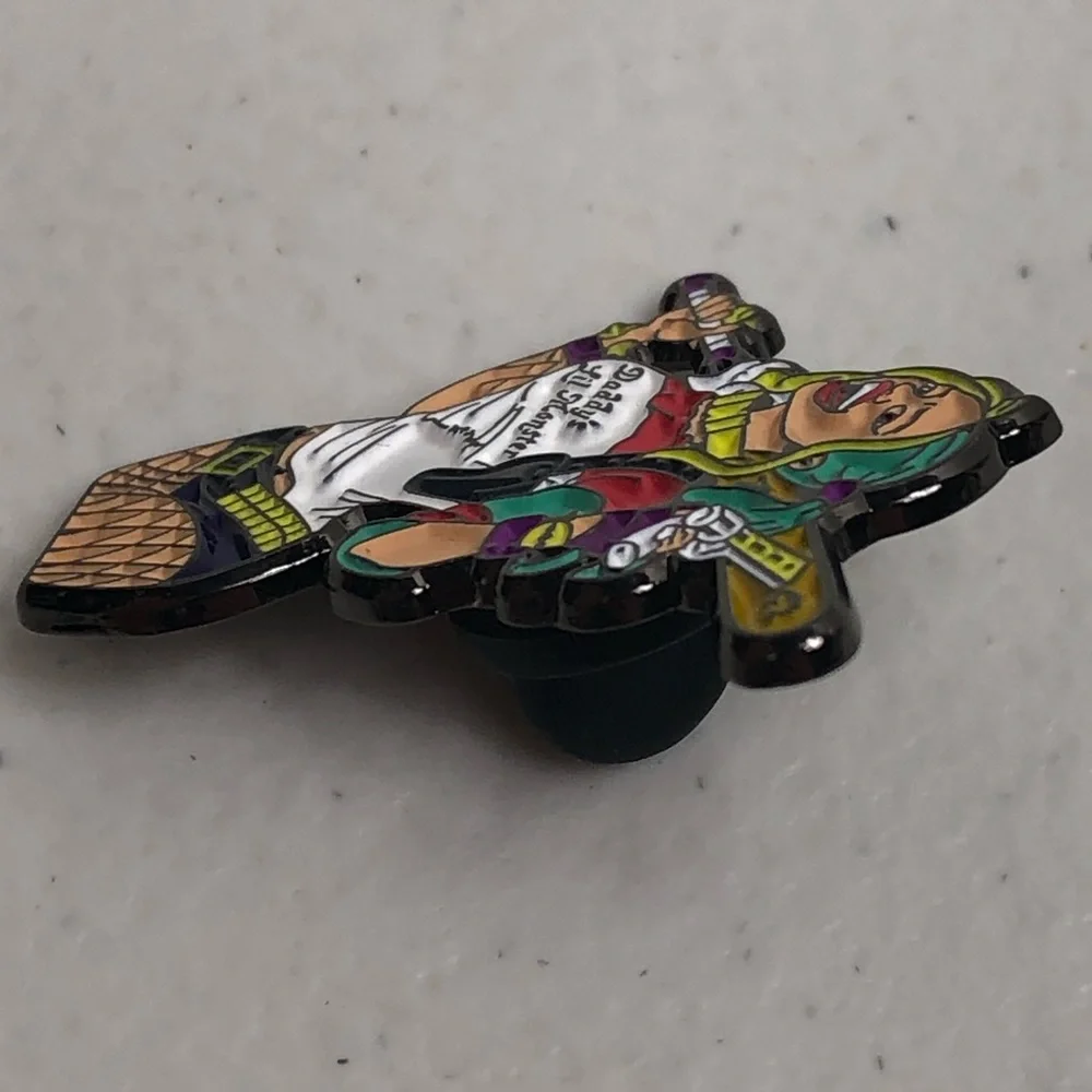 Harley Quinn Suicide Squad DC Comics Pin Brooch Lapel Batman Joker Gun B…